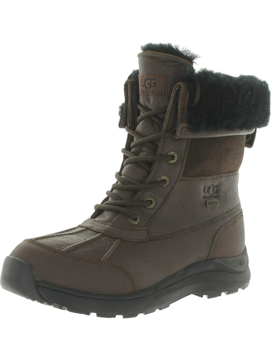 & Leather Adirondack Winter III Womens Snow Ankle Boots Ugg