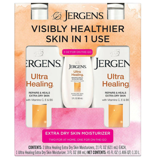 (2 21 1 Healing Dry Extra 3 Jergens & - Moisturizers The oz. oz.) - Skin Ultra fl.